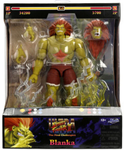 Jada Toys - Street Fighter II - Blanka Deluxe 1:12 Scale Action Figure