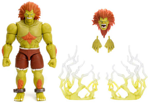 Jada Toys - Street Fighter II - Blanka Deluxe 1:12 Scale Action Figure - Image 2
