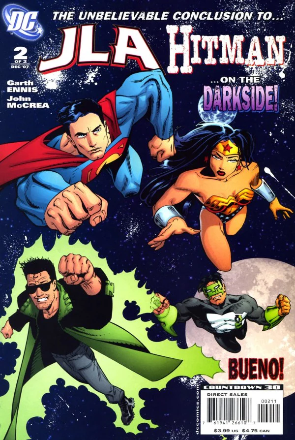JLA / Hitman #2 (DC 2007) Ennis/McCrea