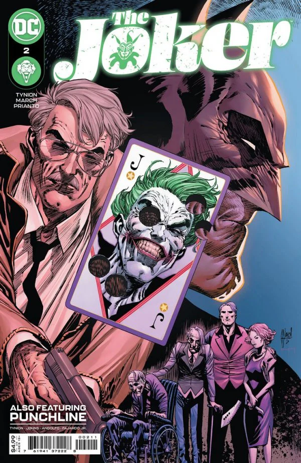 JOKER #2 CVR A GUILLEM MARCH 1st Appearance of Vengeance Daughter of Bane
