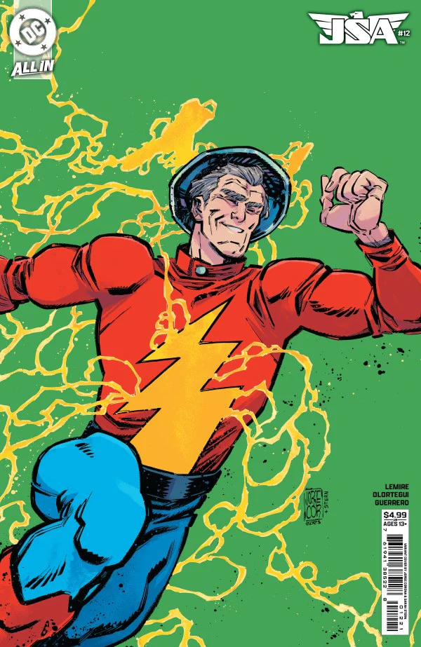 JSA #12 (2025) CVR B JORGE CORONA CARD STOCK VAR