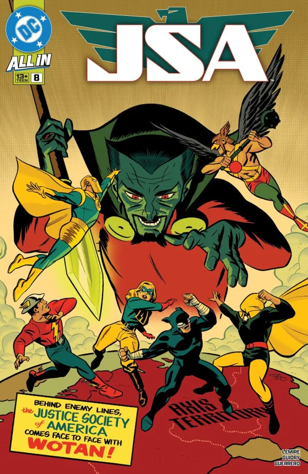 JSA #8 CVR A MICHAEL CHO