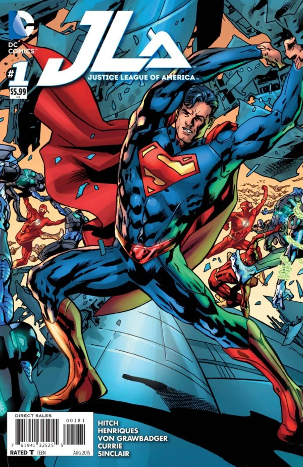 Justice League of America #1 (2015 Series) Superman Variant