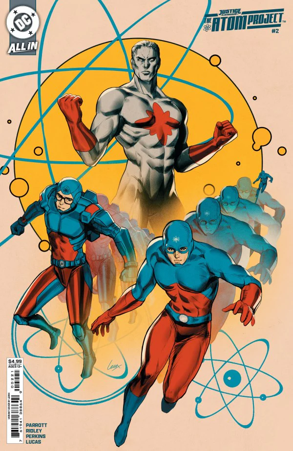JUSTICE LEAGUE: THE ATOM PROJECT #2 (OF 6) CVR B LESLEY LEIRIX LI CARD STOCK VAR