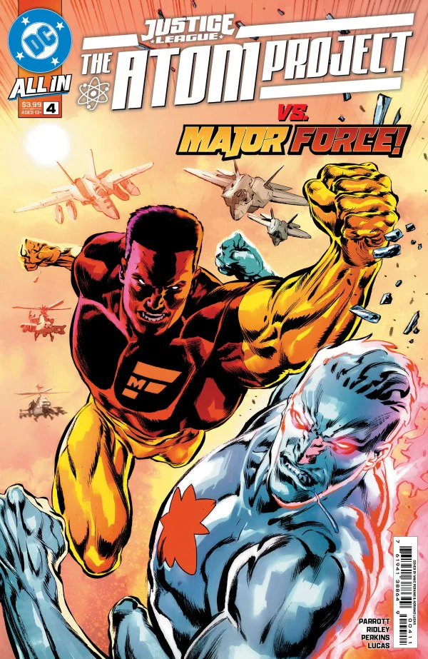 JUSTICE LEAGUE: THE ATOM PROJECT #4 (OF 6) CVR A MIKE PERKINS