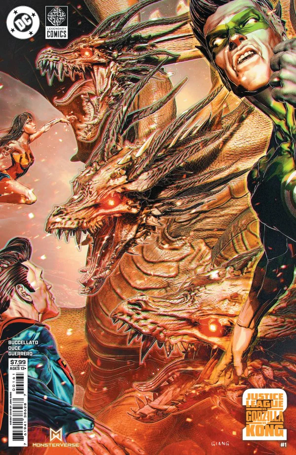 JUSTICE LEAGUE VS GODZILLA VS KONG 2 #1 (OF 7) CVR E JOHN GIANG ***FOIL VAR