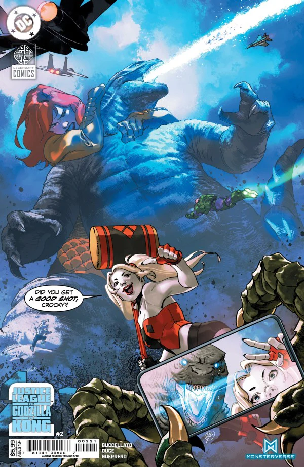 JUSTICE LEAGUE VS GODZILLA VS KONG 2 #2 (OF 7) CVR B YASMINE PUTRI CARD STOCK VAR