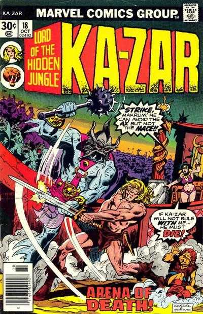Ka-Zar (1974 2nd Series) #18