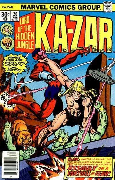 Ka-Zar (1974 2nd Series) #20