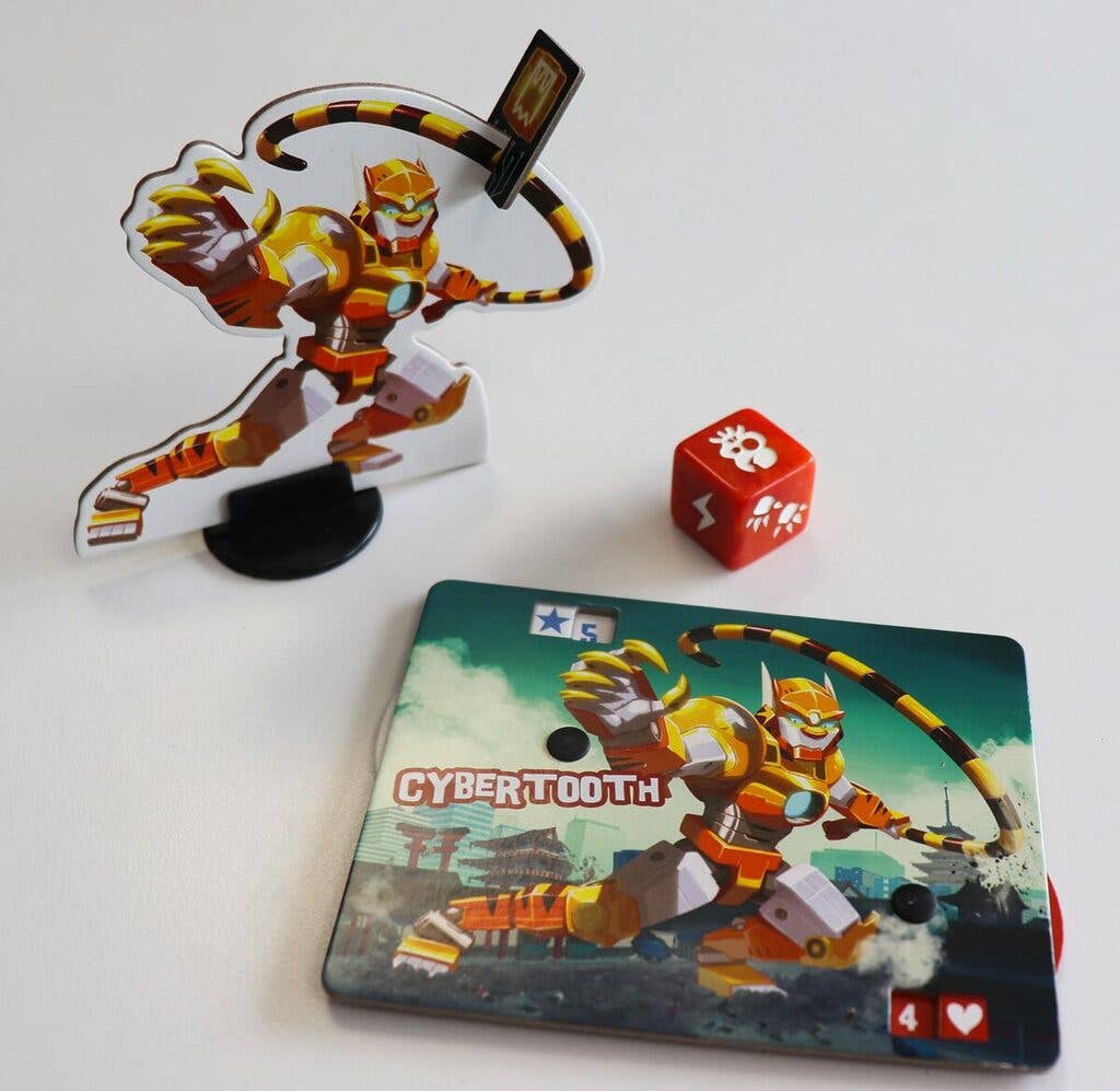 King of Tokyo:Monster Pack 4 -Cybertooth by IELLO*EXPANSION* - Image 3