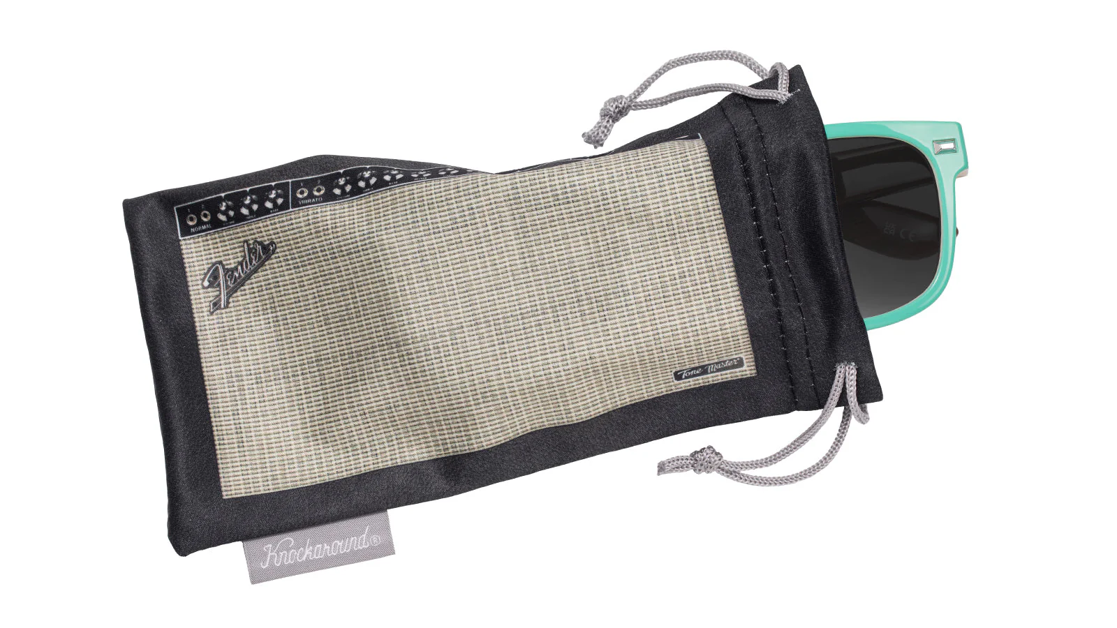 Knockaround Sunglasses: FENDER SURF GREEN STRATOCASTER™ FORT KNOCKS - Image 3