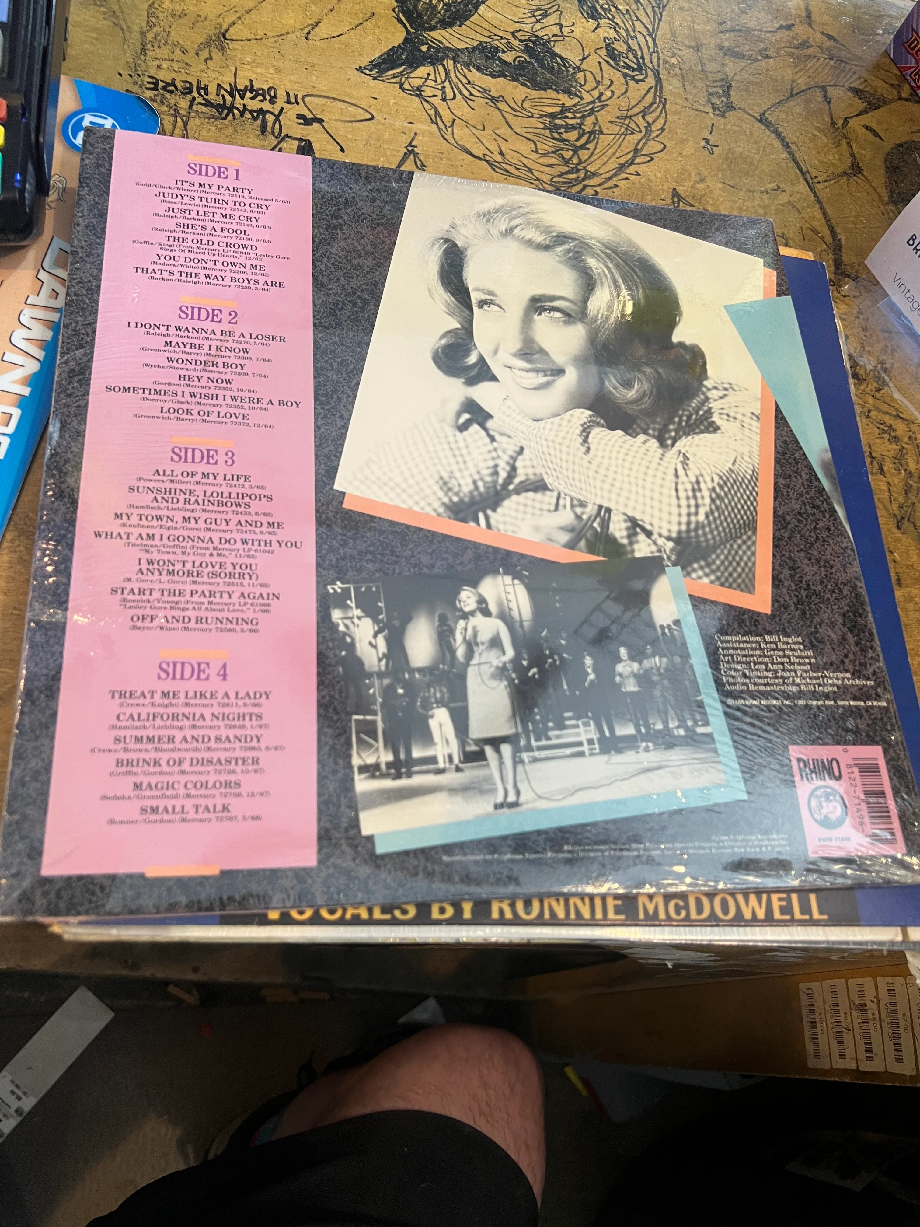 Lesley Gore Anthology LP Mint Sealed / New - Image 2