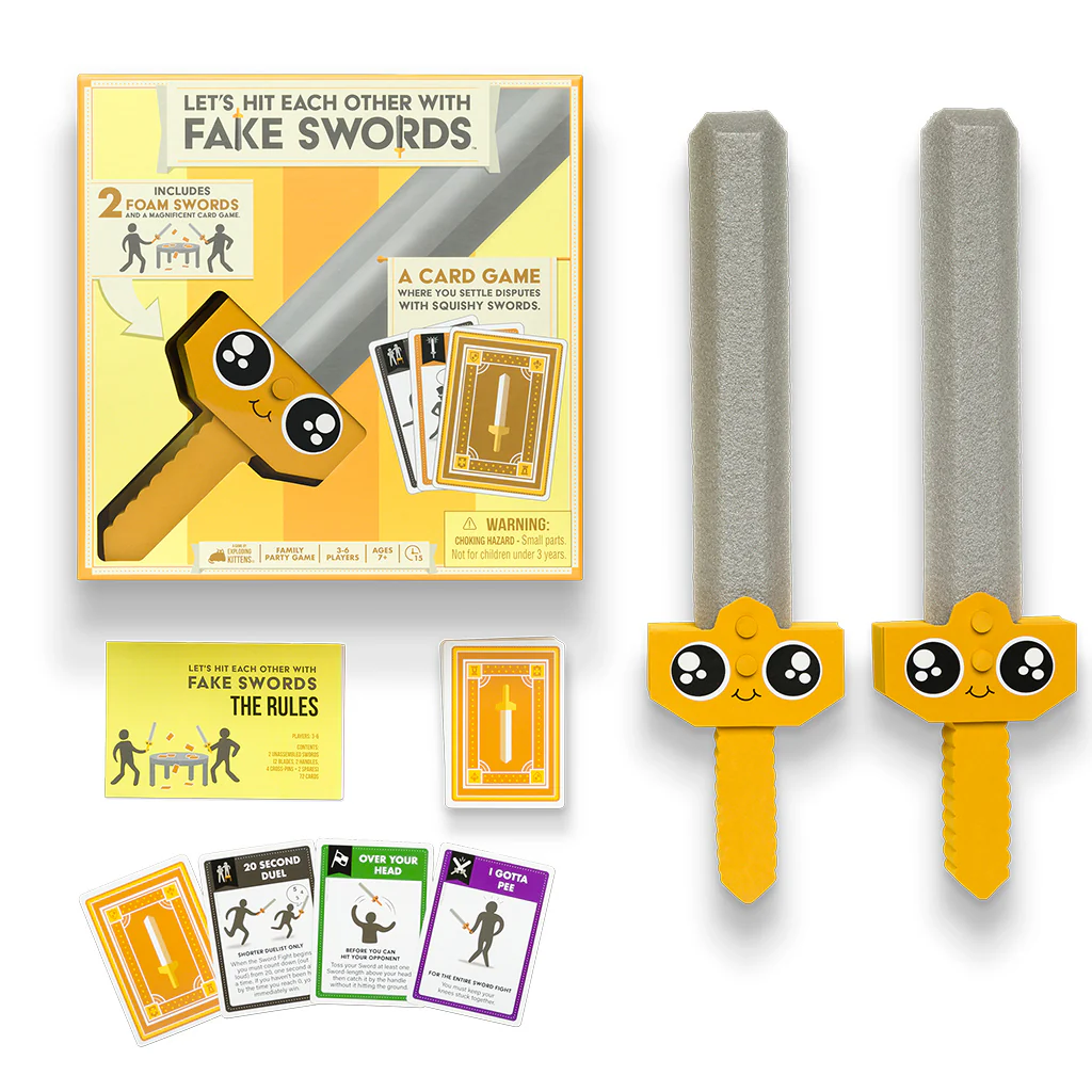 Let's Hit Each Other With Fake Swords (Exploding Kittens Game) - Image 2