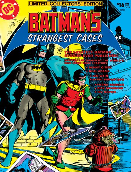 LIMITED COLLECTORS EDITION #59 BATMANS STRANGEST CASES FACSIMILE EDITION CVR B NEAL ADAMS & BERNIE WRIGHTSON ***FOIL VAR
