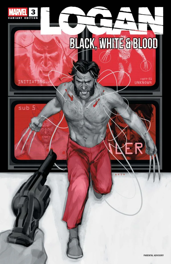 LOGAN: BLACK WHITE & BLOOD #3 PHIL NOTO VARIANT