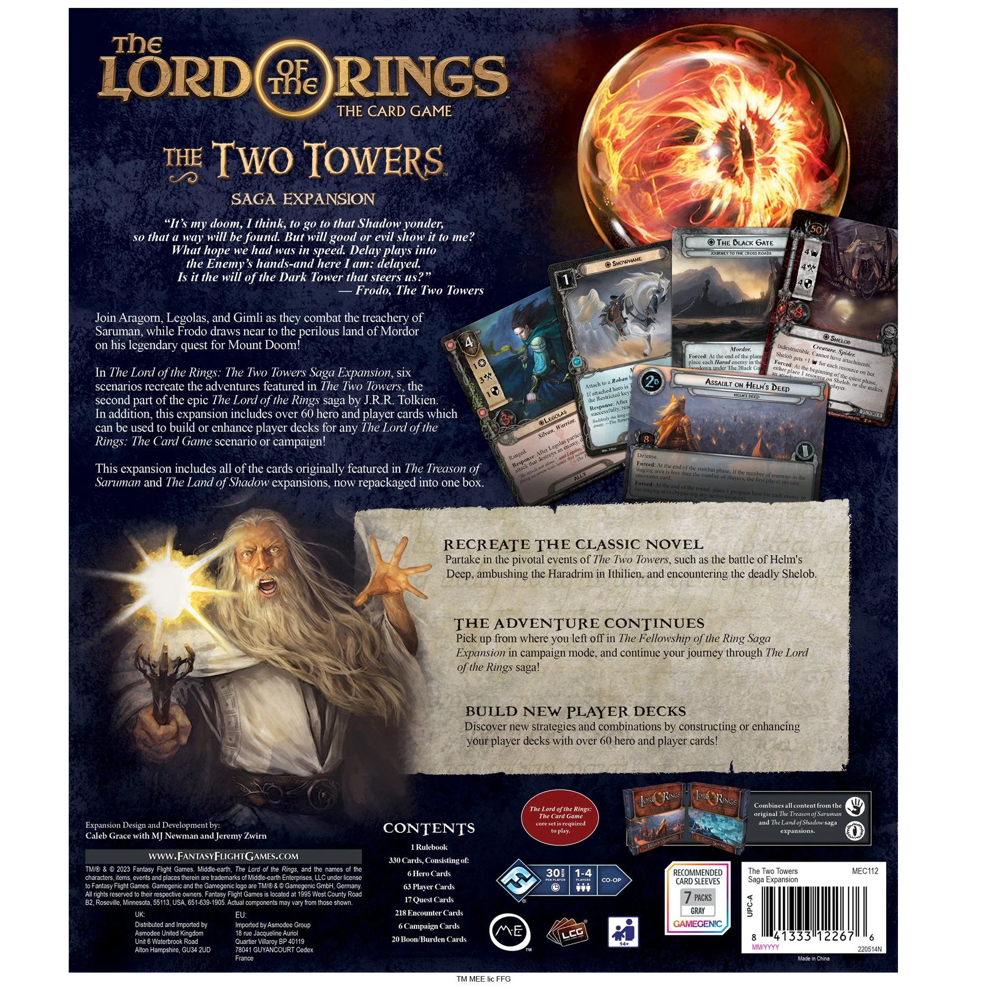Lord of the Rings : LCG Card Game The Two Towers Saga Expansion - Image 3