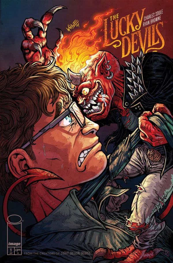 LUCKY DEVILS #1 (2ND Printing) CVR A MARIA WOLF (MR)