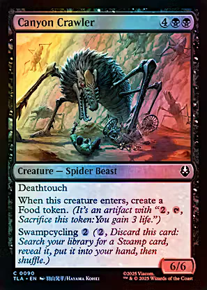Magic The Gathering : Avatar The Last Airbender - Canyon Crawler (Foil)