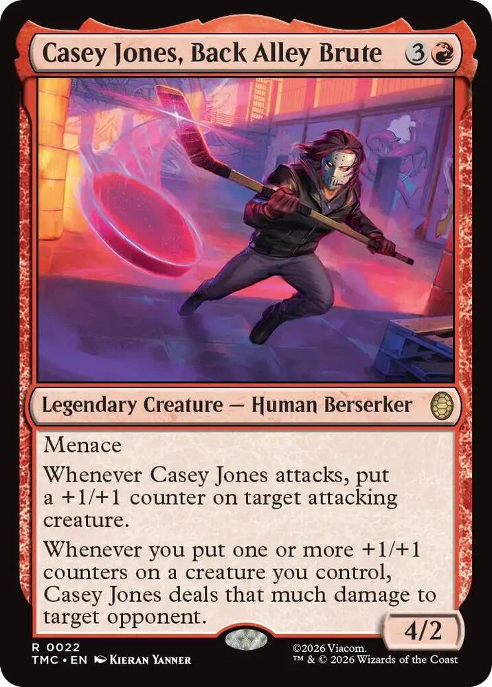 Magic The Gathering: Teenage Mutant Ninja Turtles : Casey Jones, Back Alley Brute