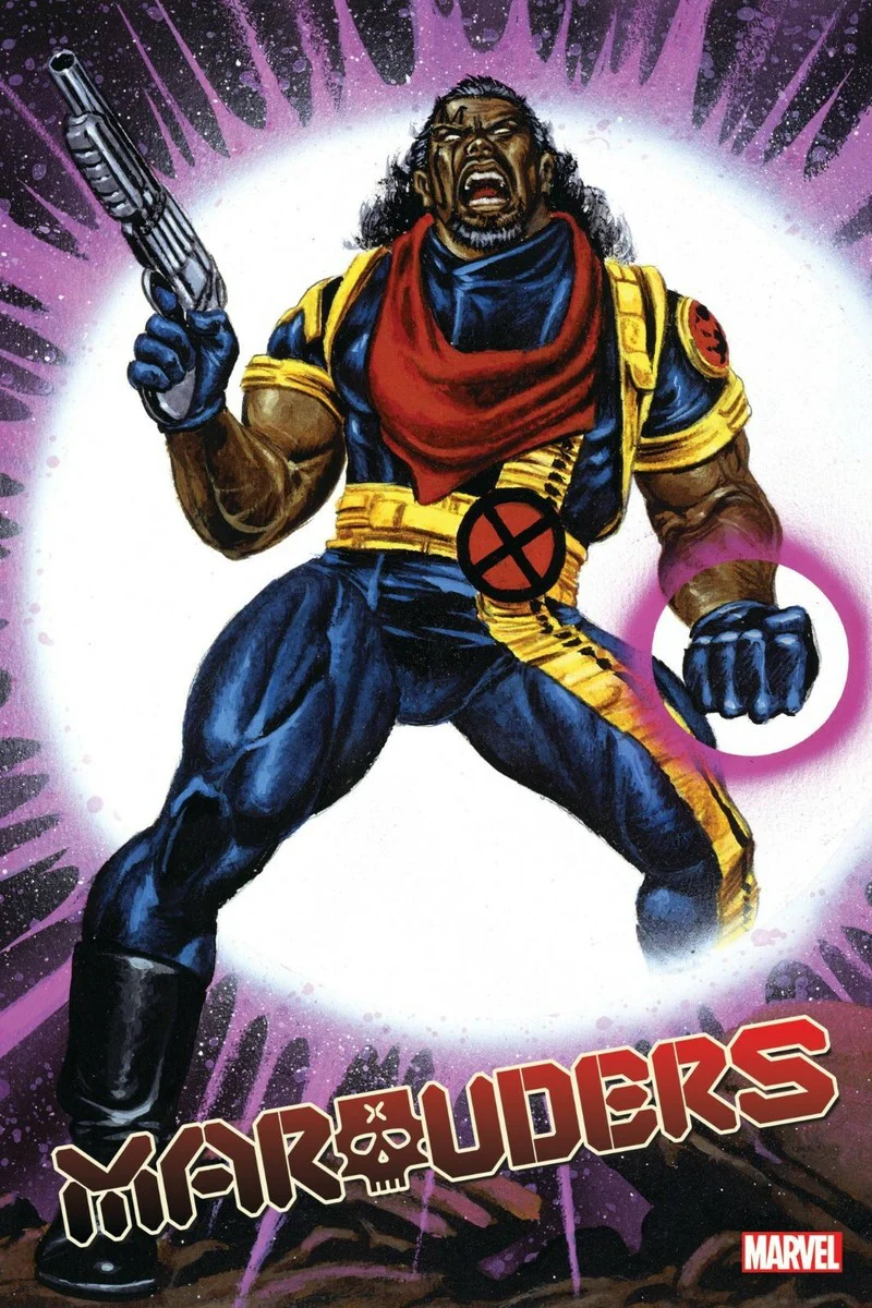 MARAUDERS #25 Joe Jusko Marvel Masterpieces Bishop Variant