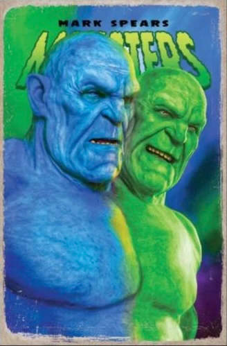 Mark Spears Monsters #8 Mark Spears A53 FOIL Two-Headed Ogre Cover