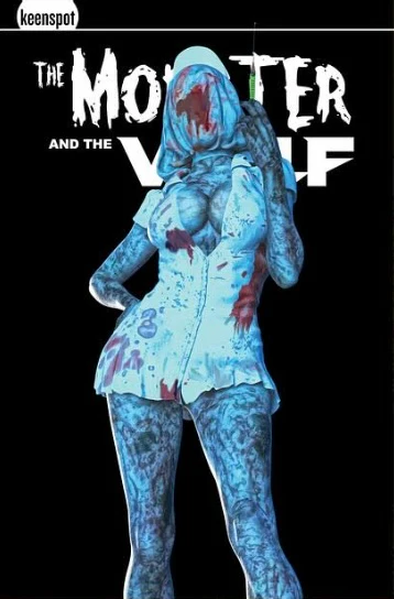 MARK SPEARS MONSTERS THE MONSTER & THE WOLF #1 MARK SPEARS BLIND BAG NURSE VARIANT