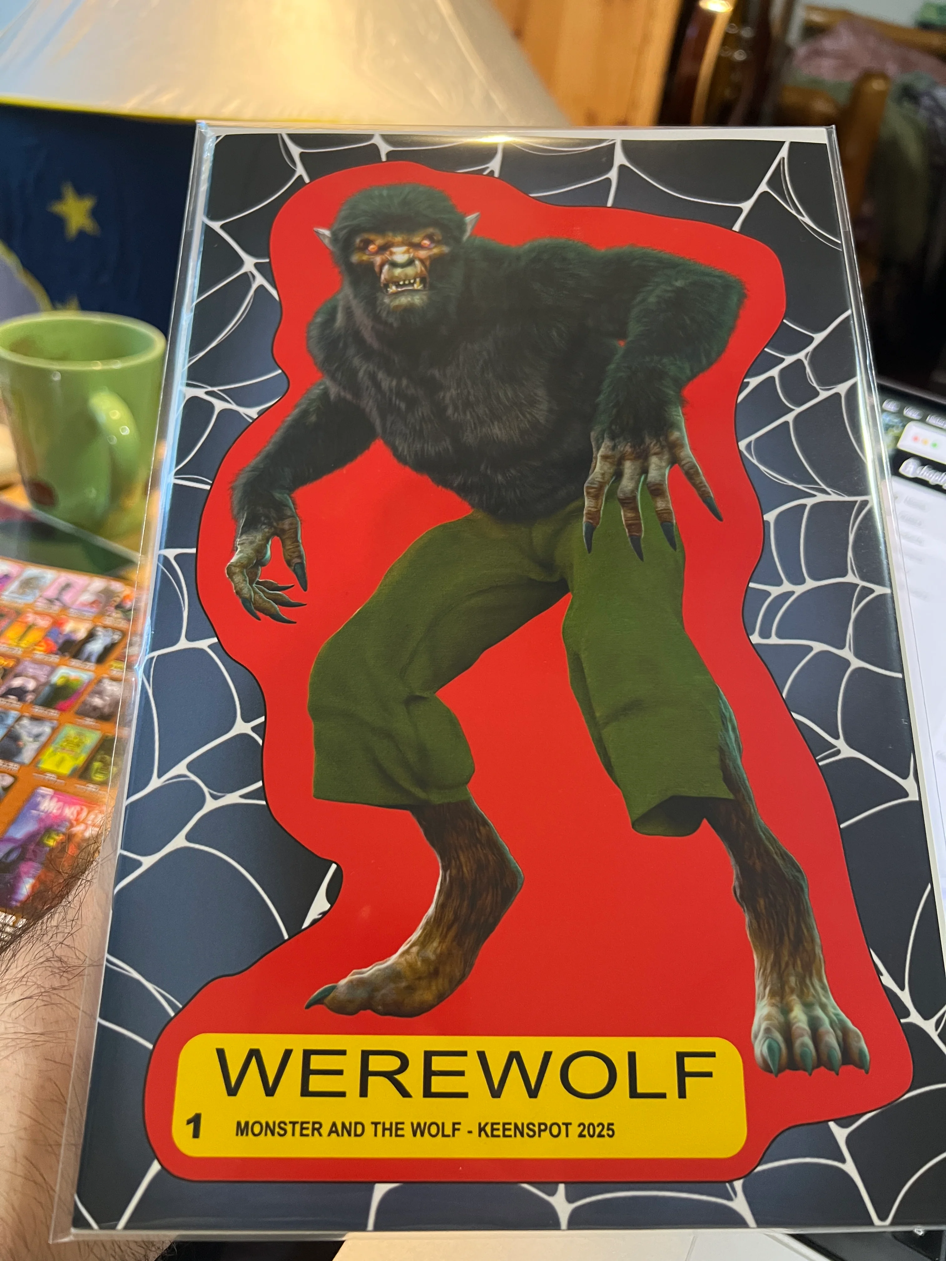 Mark Spears: The Monster and the Wolf #1 Blind Bag - WEREWOLF STICKER VARIANT A07