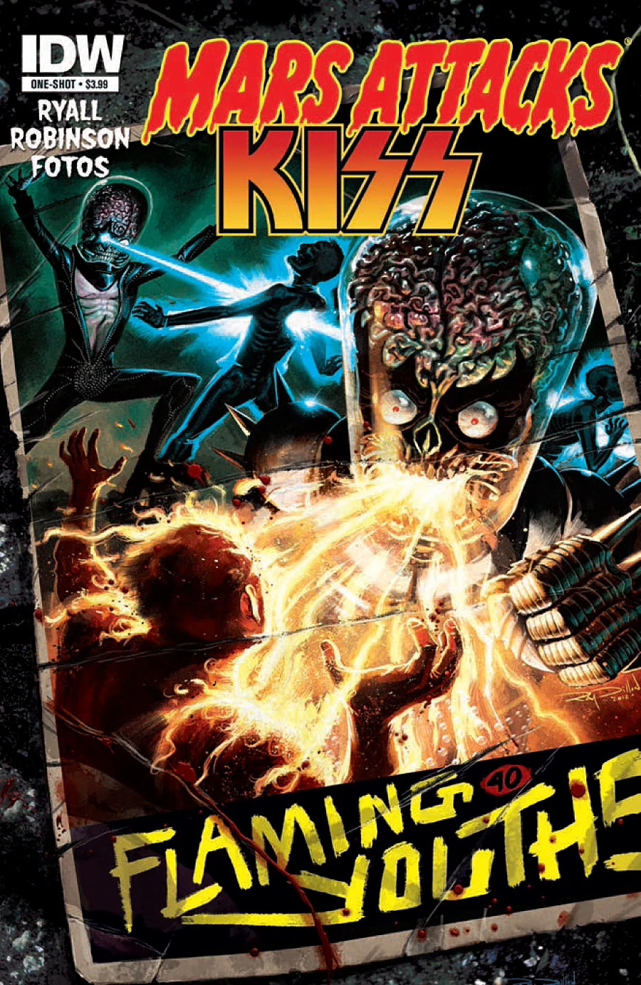 Mars Attacks: Kiss #1 (IDW 1-Shot 2013)