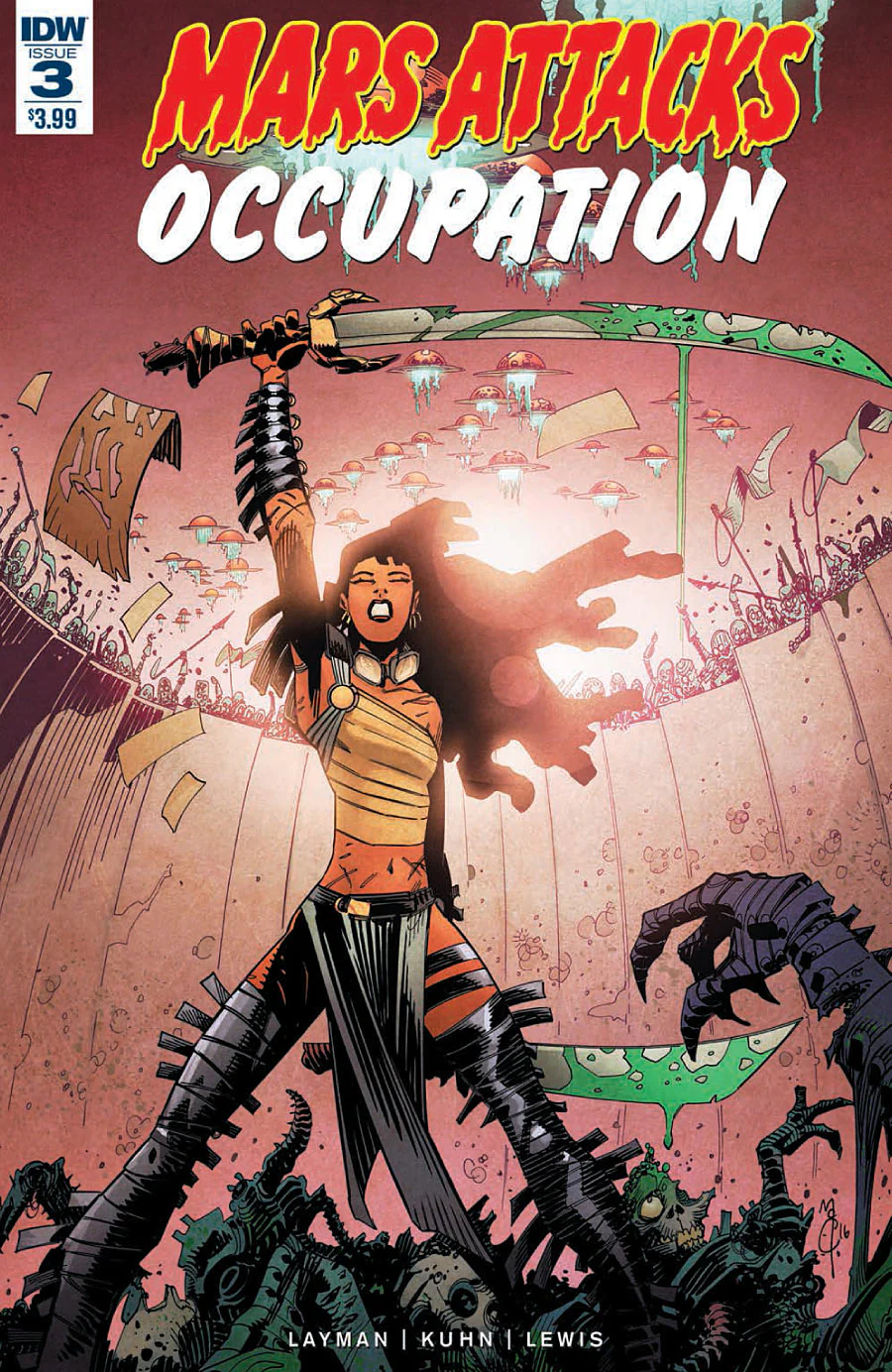 Mars Attacks: Occupation #3 (IDW 2016)