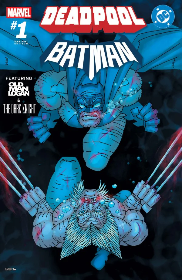 MARVEL/DC: DEADPOOL/BATMAN #1 FRANK MILLER INC 1:50 VARIANT