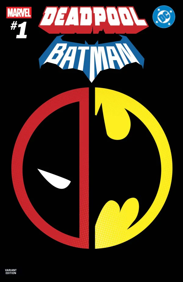MARVEL/DC: DEADPOOL/BATMAN #1 INSIGNIA MASHUP VARIANT