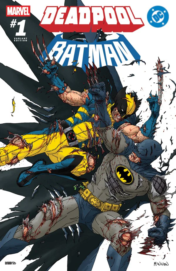 MARVEL/DC: DEADPOOL/BATMAN #1 STEVE MCNIVEN INC 1:25 VARIANT