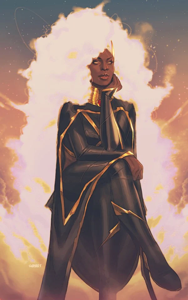 MARVEL KNIGHTS: THE WORLD TO COME #1 JOSHUA SWABY STORM VIRGIN VARIANT 1:50