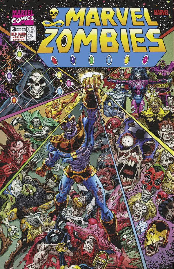 MARVEL ZOMBIES: RED BAND #3 (2025) SCOTT KOBLISH RETRO ZOMBIE VARIANT [POLYBAGGED]