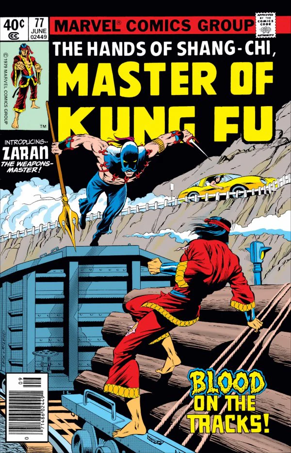 Master of Kung Fu #77 1st appearance of Zaran The Weapons Master
