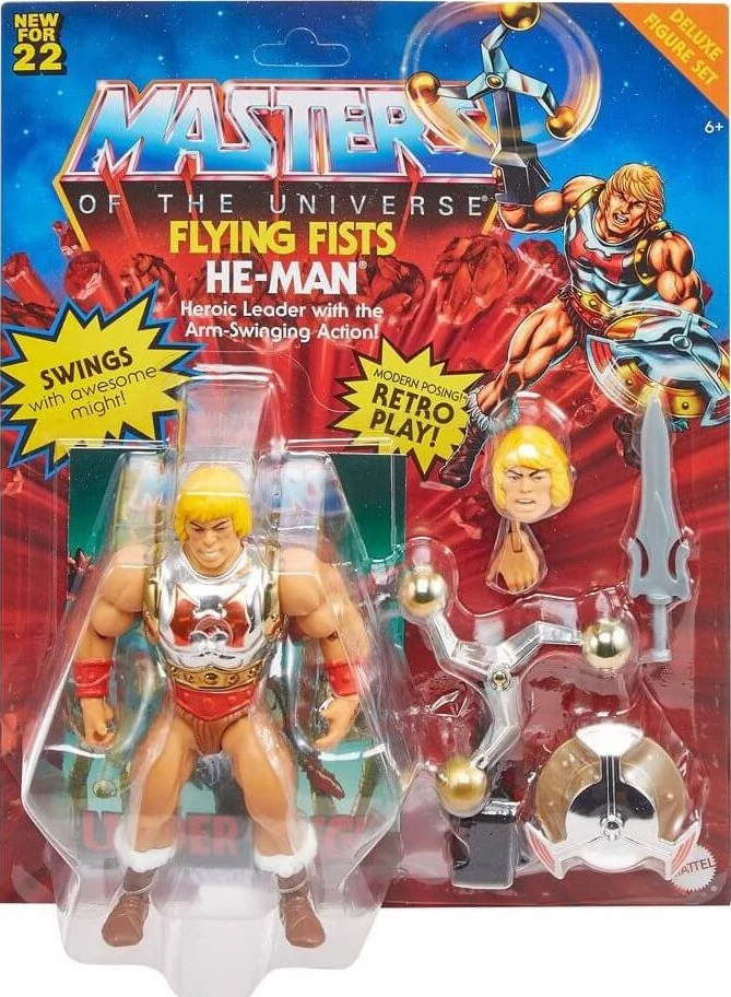 Masters of the Universe Origins: Flying Fists He-Man (2022) MOC