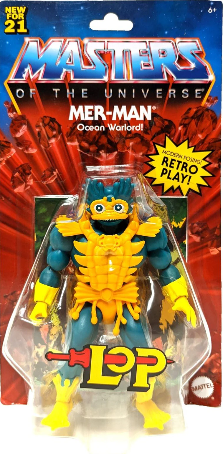 Masters of the Universe Origins Mer-Man Lords of Power (2021)  Action Figure MOC