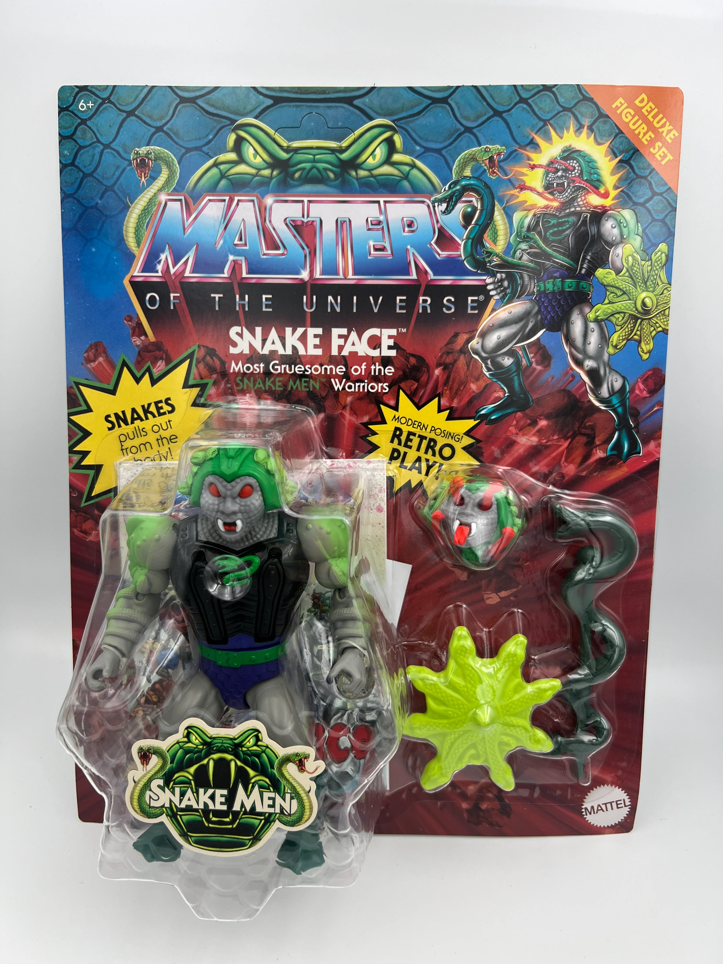 Masters of the Universe: Origins Snake Face Deluxe Figure Set MISB