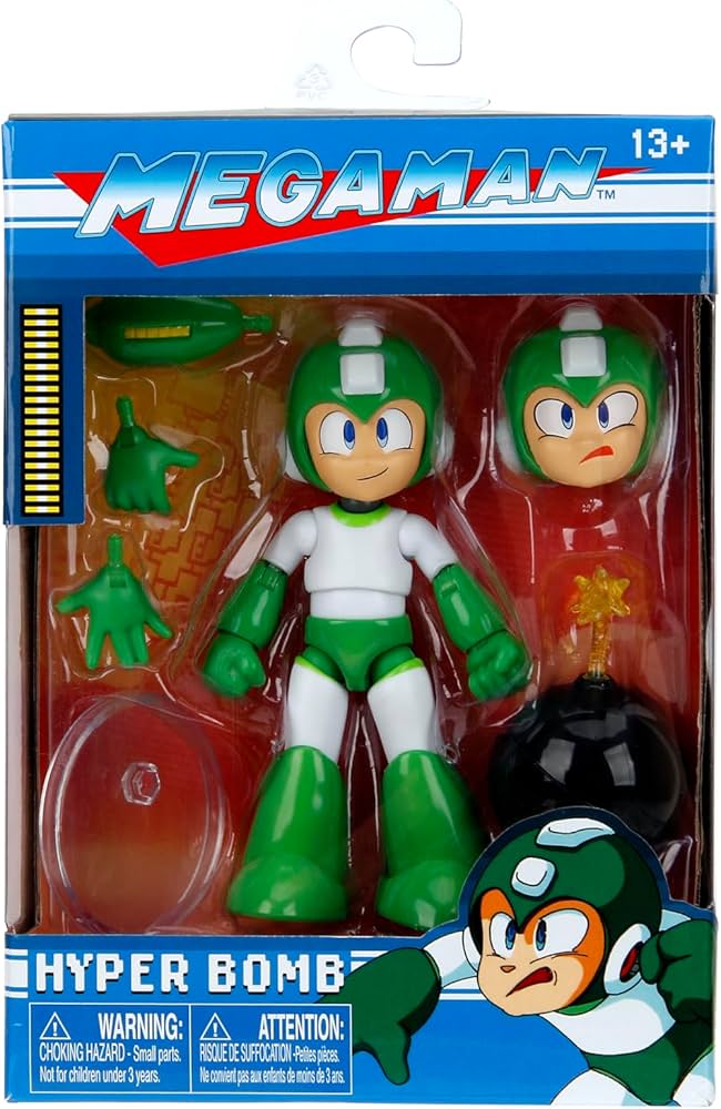 Mega Man : Hyper Bomb - 4.5" Jada Action Figure
