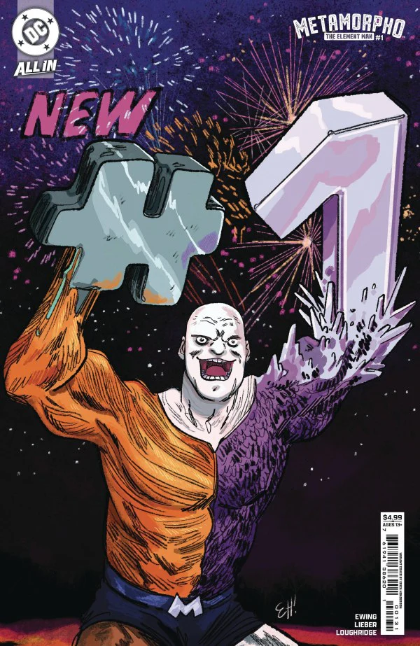 METAMORPHO: THE ELEMENT MAN #1 CVR B ERICA HENDERSON CARD STOCK VAR
