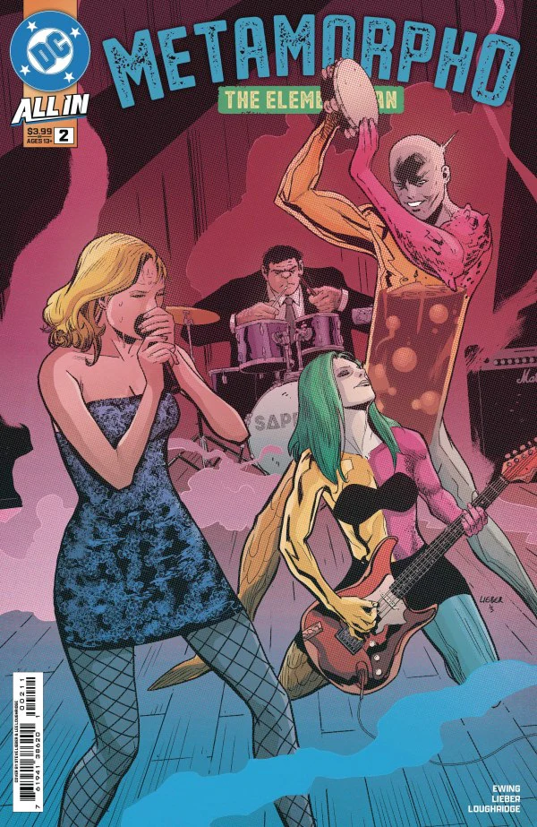 METAMORPHO: THE ELEMENT MAN #2 CVR A STEVE LIEBER