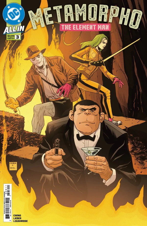 METAMORPHO: THE ELEMENT MAN #3 CVR A STEVE LIEBER