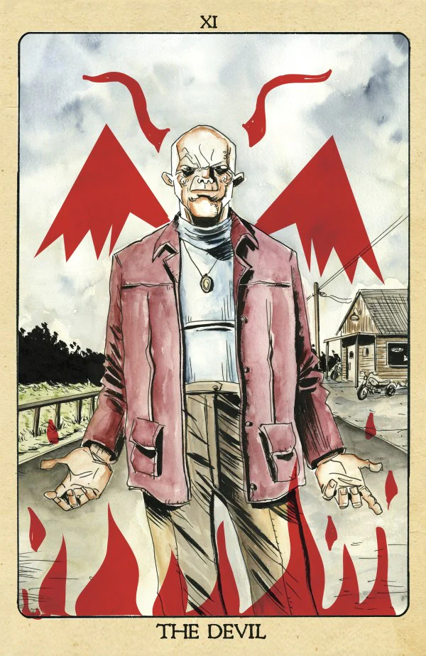 Minor Arcana #11 C 1:10 INCV Tarot Card Variant (Full Art Lemire)