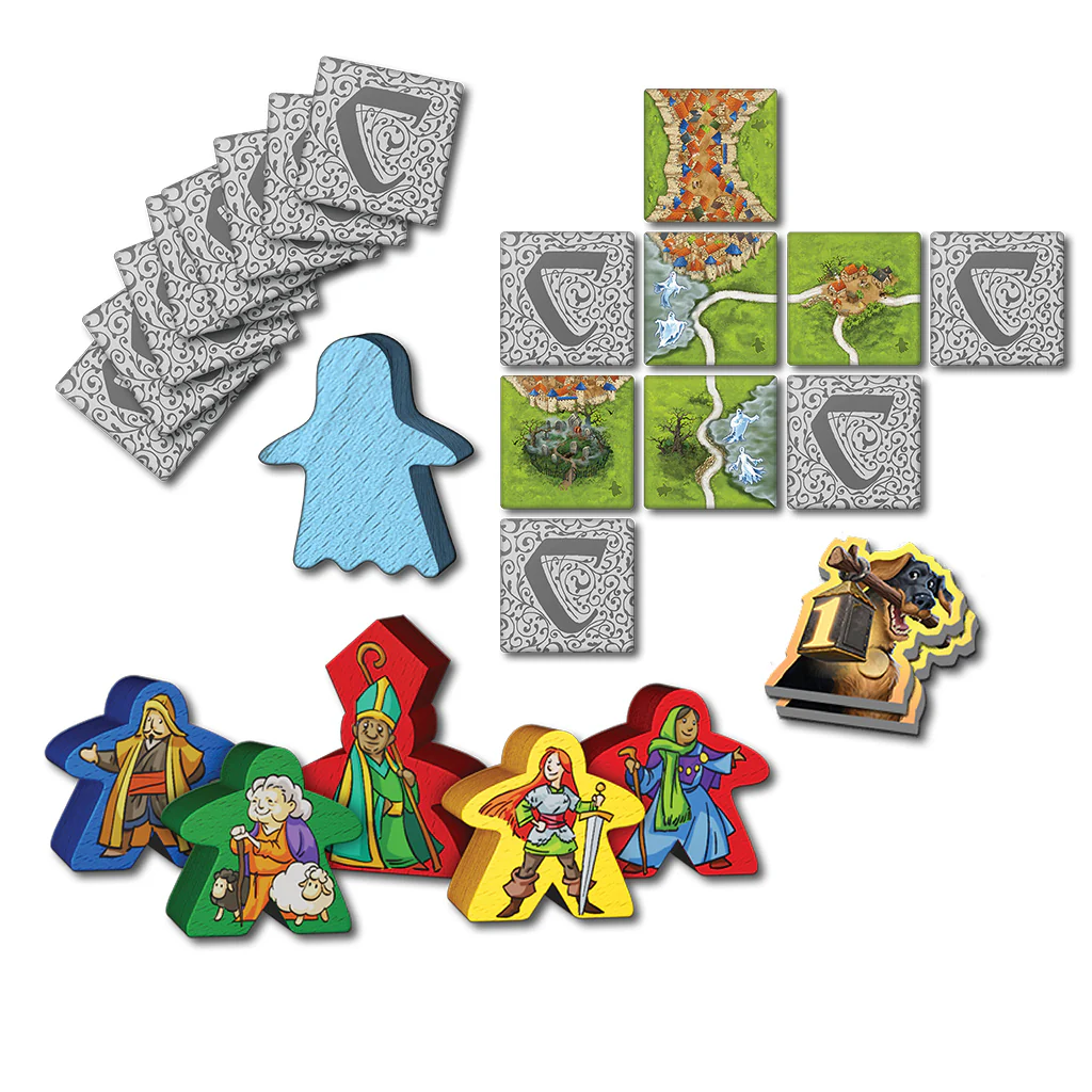 MISTS OVER CARCASSONNE Game (KLAUS-JÜRGEN WREDE BOARDGAME Z-MAN GAMES)(Board Game) - Image 4