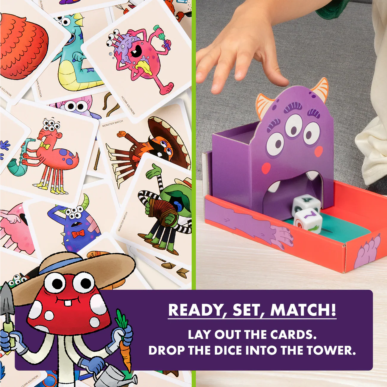 MONSTER MATCH CARD GAME (By Exploding Kittens) - Image 2