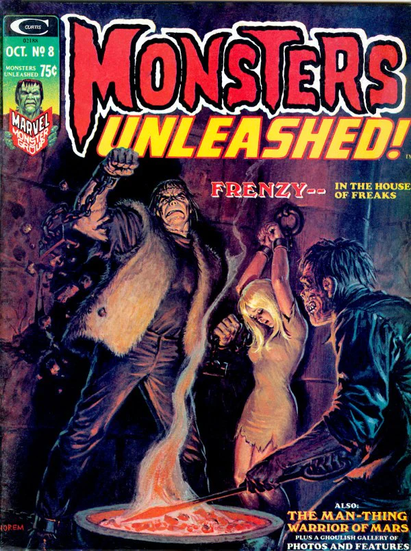 Monsters Unleashed #8 (1973 1st Series)