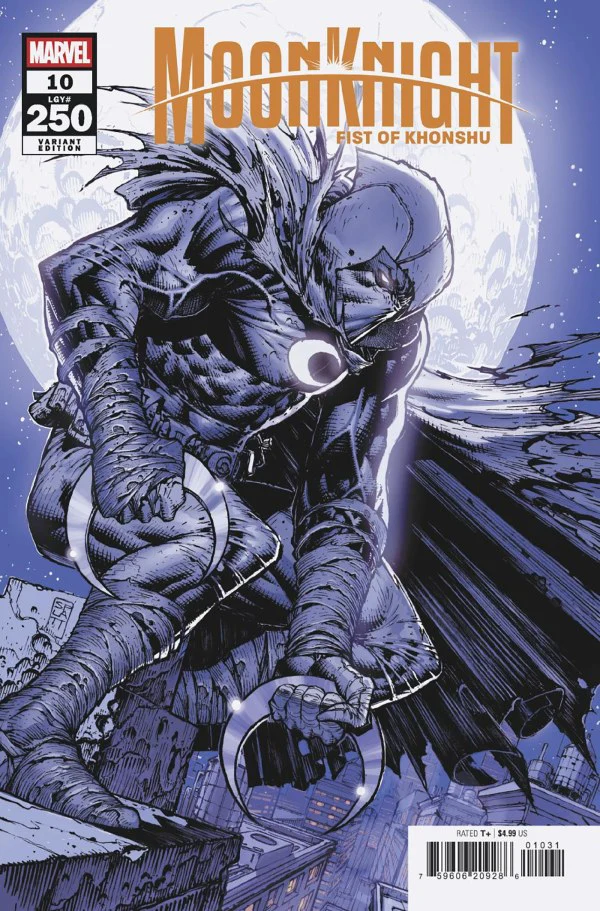 MOON KNIGHT: FIST OF KHONSHU #10 (2025) STEPHEN PLATT VARIANT