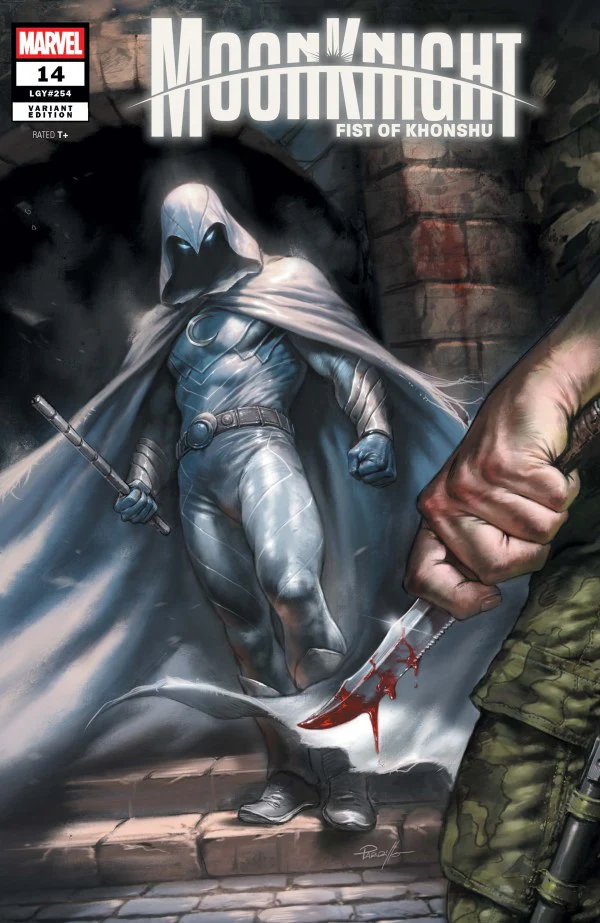 MOON KNIGHT: FIST OF KHONSHU #14 LUCIO PARRILO INC 1:25 VARIANT
