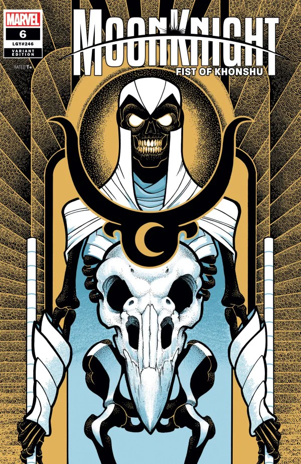 MOON KNIGHT: FIST OF KHONSHU #6 (2025) GONZO VARIANT