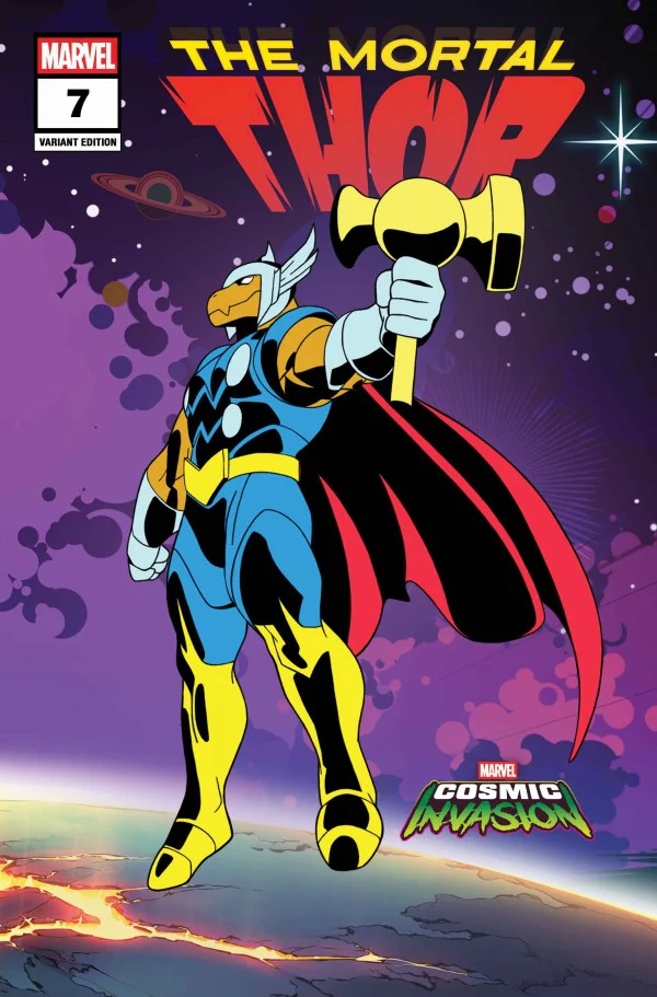 MORTAL THOR #7 MARVEL COSMIC INVASION VARIANT